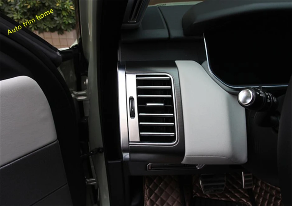 Door Side &amp Central Air Conditioning AC Outlet Vent Cover Trim 22 Pcs For RANGE ROVER Sport 2014 2015 2016 2017 Auto Accessories |