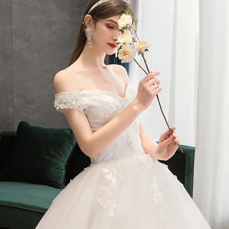 AIJINGYU abito da sposa Tulle svizzera festa medievale dimensione palla più  bellissimi Bridals abito Sexy abiti da sposa semplici - AliExpress Weddings  \u0026 Events