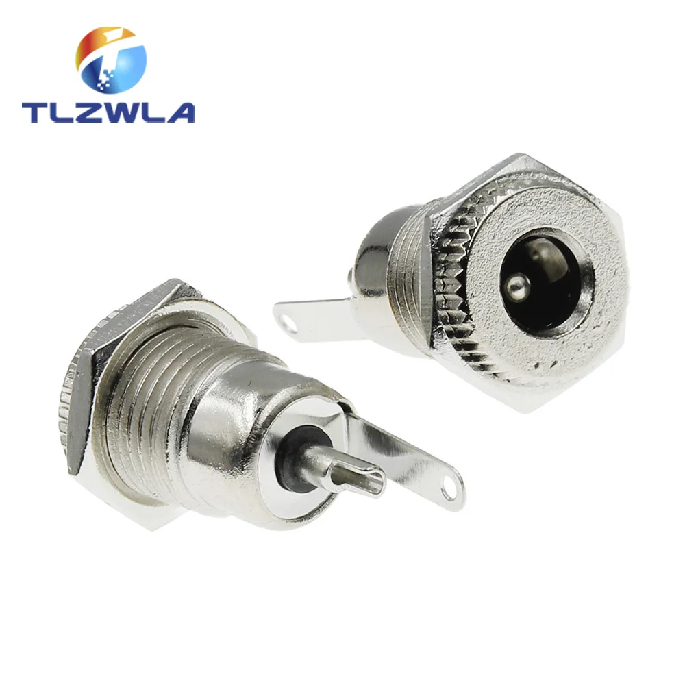 5PCS/LOT DC099 5.5 mm x 2.1mm DC Power Jack Socket Female Panel
