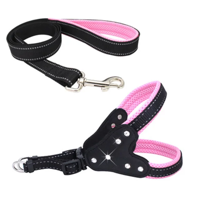 Comfortable Pet Leash & Harness For Large And Small Dogs 20