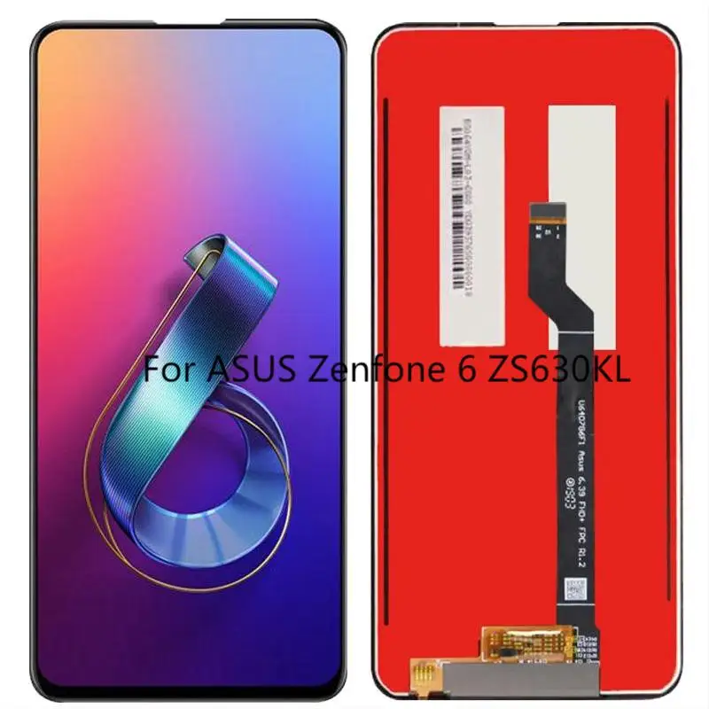 6 4 дюймовый оригинальный дисплей для ASUS Zenfone 2019 ZS630KL ЖК-дисплей с сенсорным