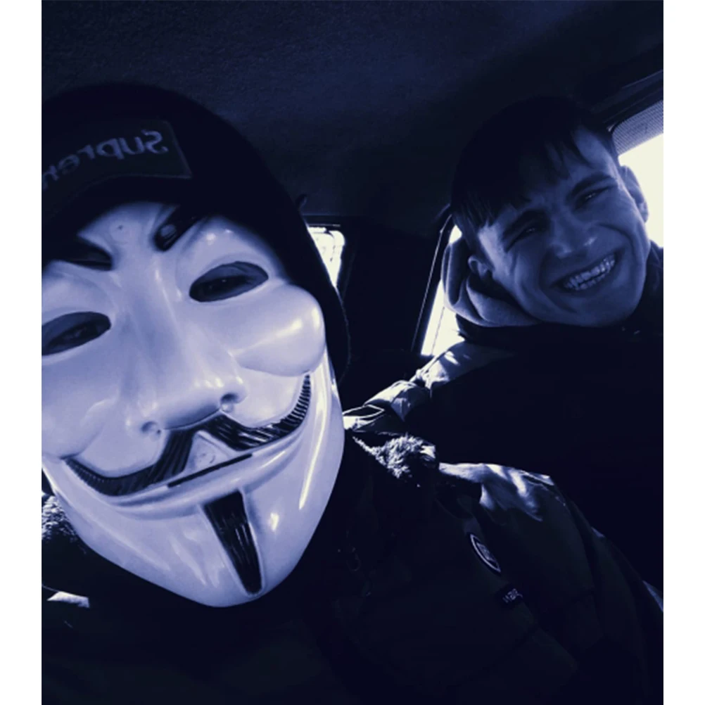 1 шт., 4 стиля, вечерние маски V для вендетты, маска Anonymous Guy Fawkes, необычный аксессуар для костюма для взрослых вечерние маскарадные маски на Хэллоуин