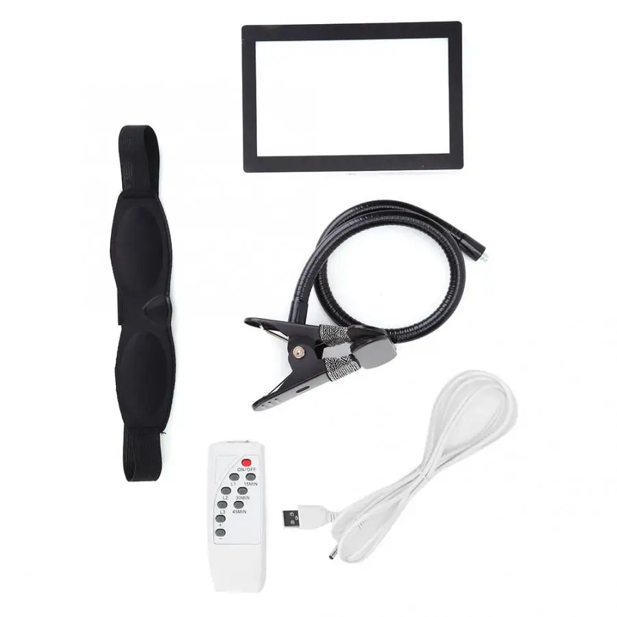 Portable Photon Red Blue Light Beauty Lamp Facial Face Body Light Therapy Skin Care Machine Tools Beauty Device