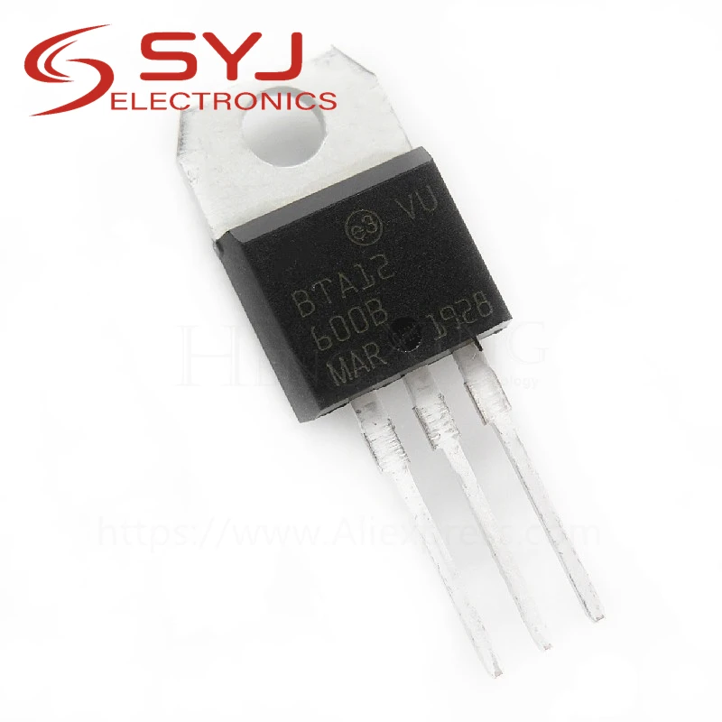 10pcs/lot BTA12-600B BTA12-600 BTA12 TO-220 new original In Stock | Электронные компоненты и принадлежности
