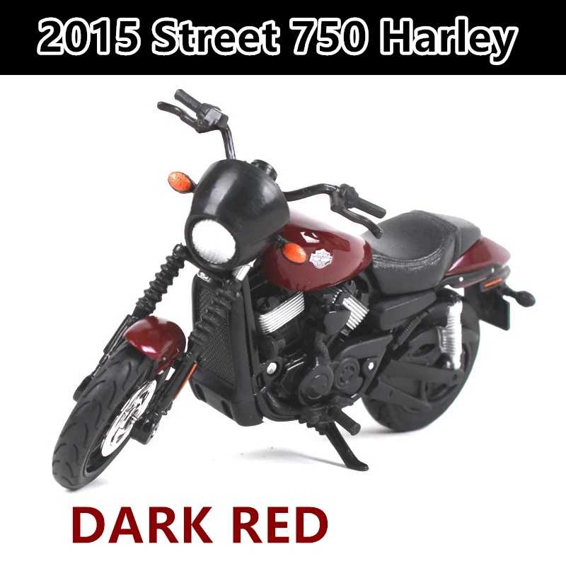 Maisto 1:18 мотоцикл Harley оригинальная Авторизованная модель мотоцикла из сплава игрушечный автомобиль Коллекционирование - Цвет: 2015