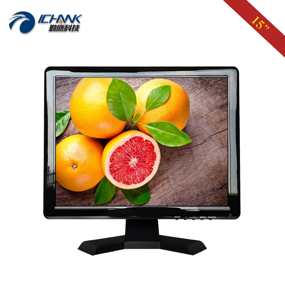 B150JN-ABHUV/15 &quot1024x768 PC Monitor/15&quot AV BNC Security Industry Medical LCD Screen USB Port Pluggable U-disk Video Player |