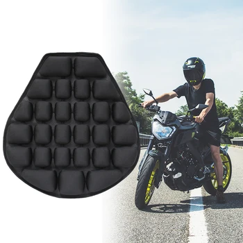 

Universal Motorcycle Air Seat Cushion Pad Antislip Pressure Relief Comfortable Ride Seat Cover for Yamaha Travel Cruiser Touring