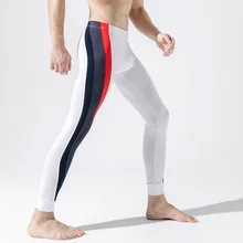 Сексуальные мужские леггинсы с колготками быстросохнущие брюки для мужчин спортивные лосины в стиле пэчворк тренировочные леггинсы для занятий спортом