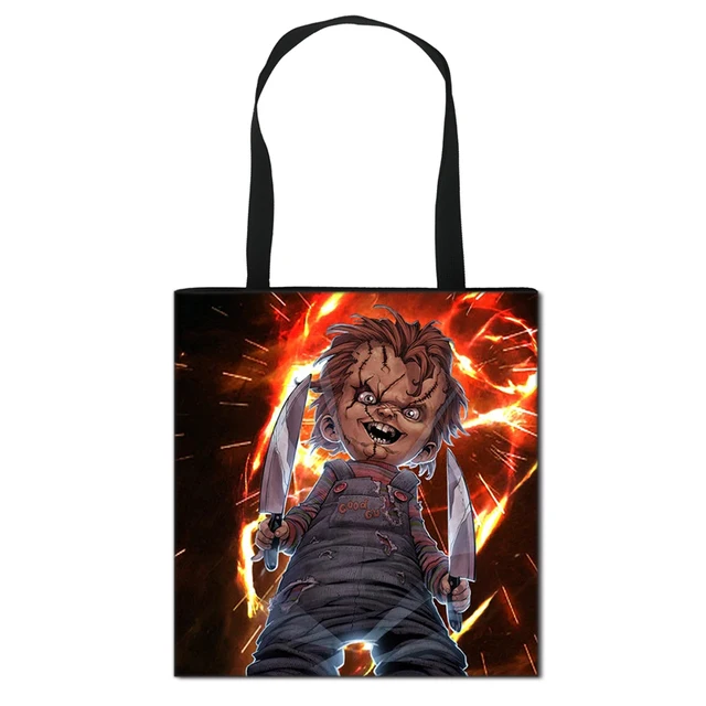 Horror Movie Child S Play Chucky Women Fashion Handbag Ladies Shopping Bag Teenager Girl Shoulder Bag For Travelling Shoulder Bags Aliexpress