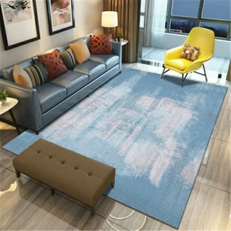 Bedroom Floor Mat Carpet Kid Room Area Rugs European Geometric Style Bedroom Carpets For Living Room Kitchen Mat Carpet CF