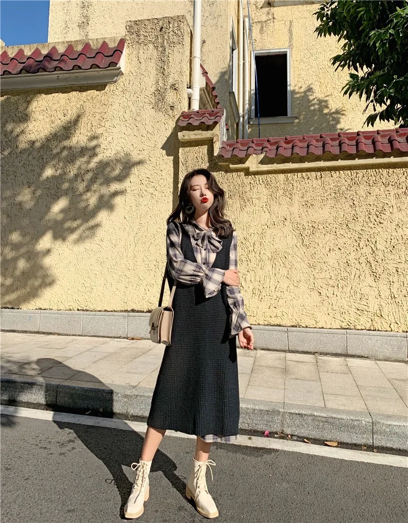 Платья для беременных для фотосессии, платье для беременных для будущих мам, зимняя одежда для беременных, осеннее платье-жилет, 2 предмета, длинный рукав