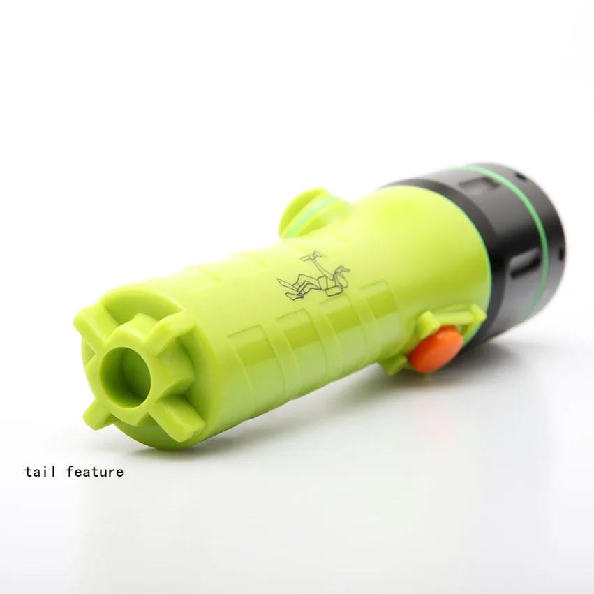 YUPARD Водонепроницаемый Подводный diver 40 м XM-L2 led T6 белый желтый свет фонарик лампа перезаряжаемая батарея+ зарядное устройство