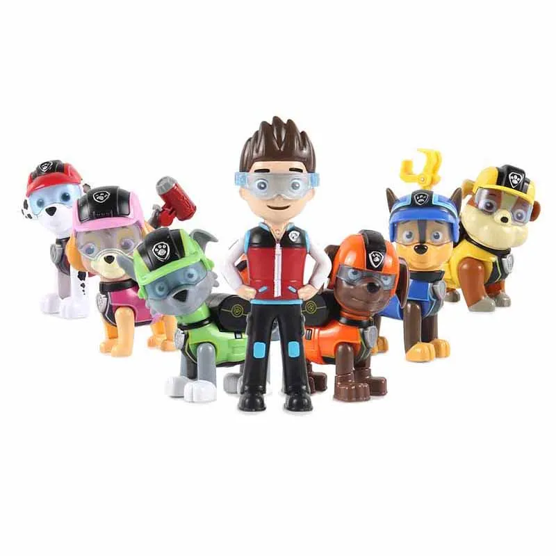 Paw Patrol Автомобильная смотровая башня с музыкальными фигурками Patrulla Canina Paw Patrol автобус игрушки для детей рождественские подарки D67