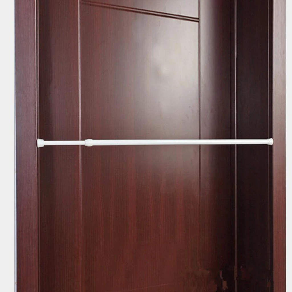 Japanese Noren Doorway Curtains Door Telescopic Spring Tension Rod 55-95cm