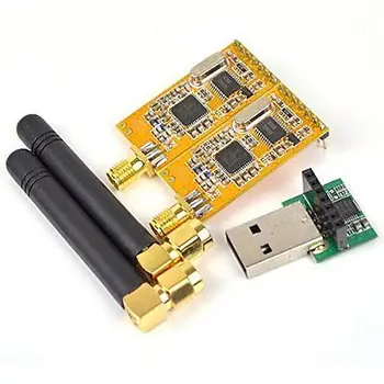 

APC220 Wireless RF serial Data Modules With Antennas USB Converter diy electronics