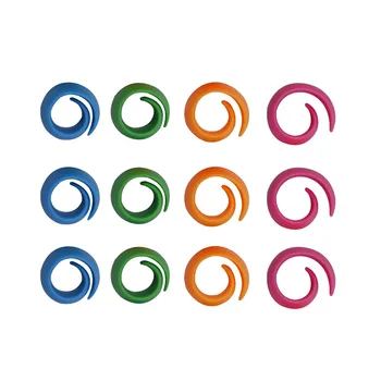 

12Pcs Thread Spool Huggers Bobbin Clamps Holders Keep Thread Spools From Unwinding Peels Sewing Accessories