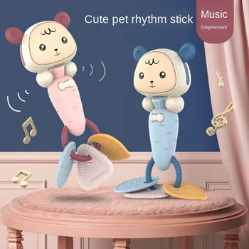 

Colorful Baby Rattle Set Montessori Toys Teething Kids Educational Crib Mobiles Baby Teether Rattles for Baby