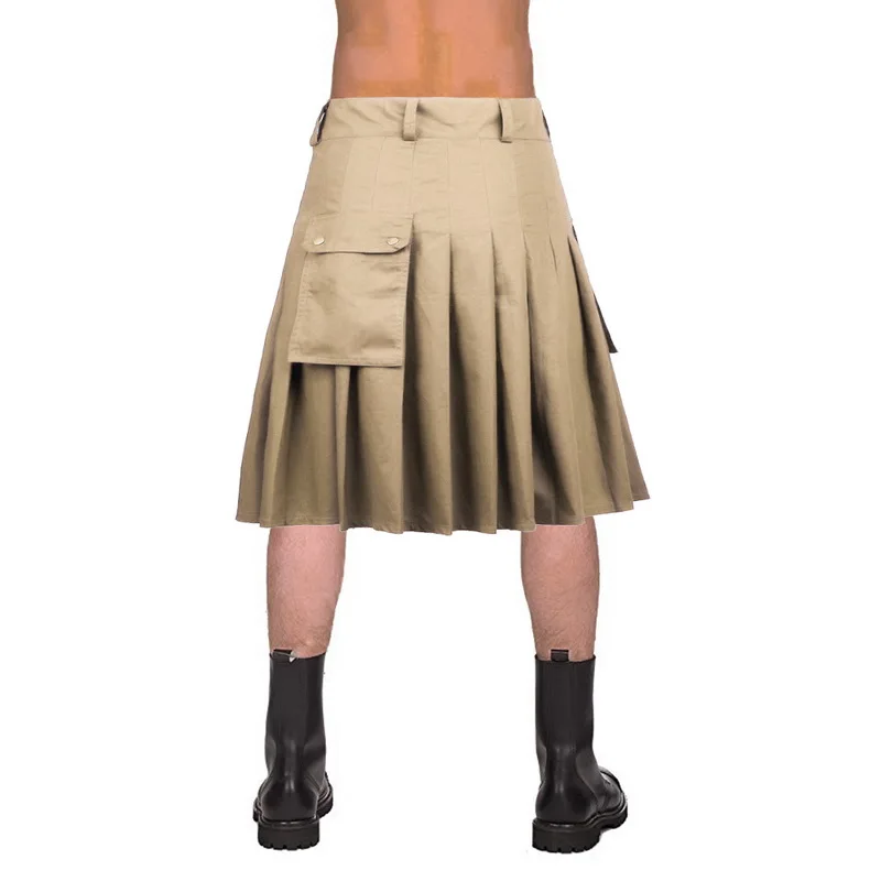 Litthing шотландские мужские однотонные классические ретро традиционные клетчатые средневековые карго индивидуальные шотландские килты клетчатые юбки