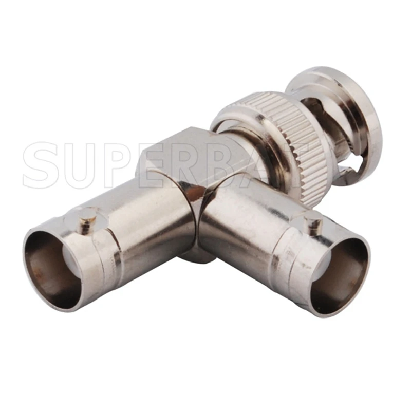 Superbat 5pcs BNC Adapter RF Coaxial Connector Set Various Colors BNC Female to Jack to Plug for Electronic Components