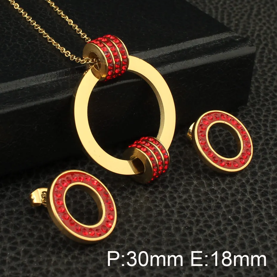 3 цвета Круглый Нержавеющая сталь ювелирные изделия Цепочки и ожерелья