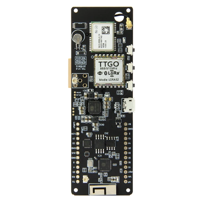 T-Beam NEO-M8N V1.0 и 0,96 дюймов OLED ESP32 LORA WiFi беспроводной Bluetooth модуль LORA32 gps IPEX 18650 Держатель батареи