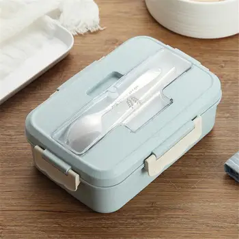 

Wheat straw lunch box Microwave Bento Lunch Box Picnic Food Container Lunch Box Food Storage Container Japanese