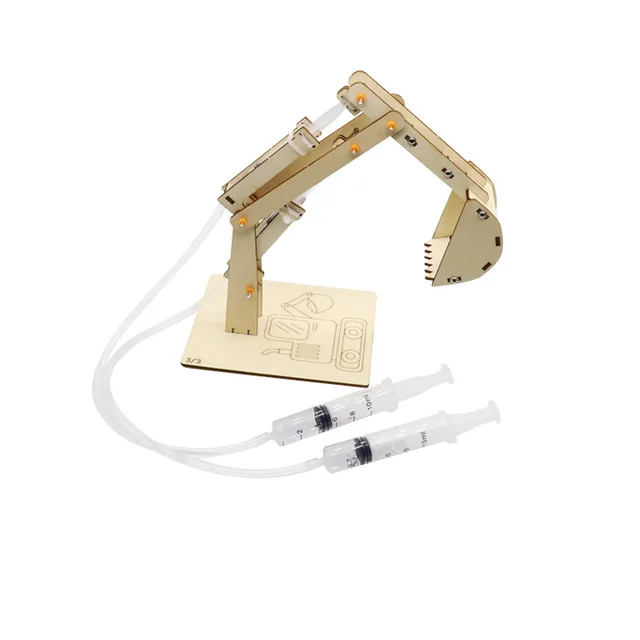 Hydraulic Excavator DIY Model Science Experiment 3