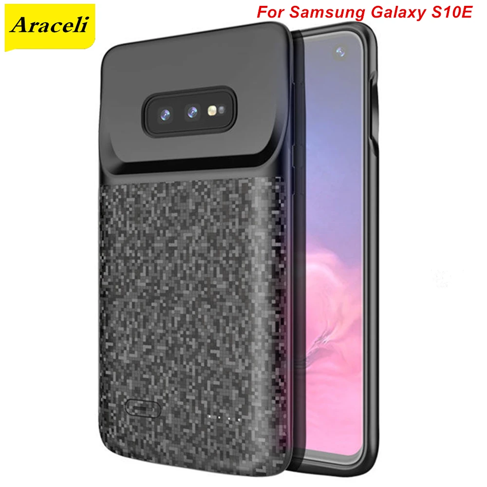 Araceli For Samsung Galaxy S10E Battery Case Charger Smart 4700 Mah Power Bank | Мобильные телефоны и аксессуары