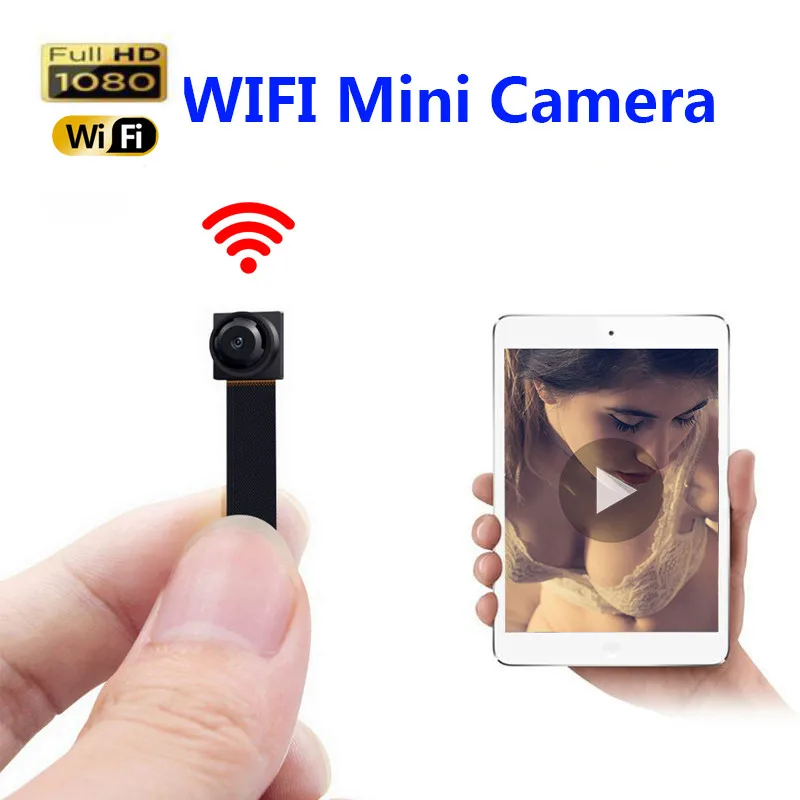 1080P HD портативная WiFi IP мини камера P2P беспроводная микро веб-камера видеокамера Видео рекордер поддержка удаленного просмотра Скрытая TF карта