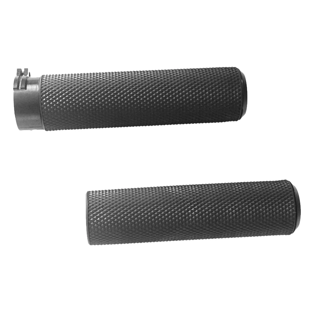 2pcs Black 1'' Motorbike Antiskid Handlebar Grips Fit  Glide 883 1200 X 48