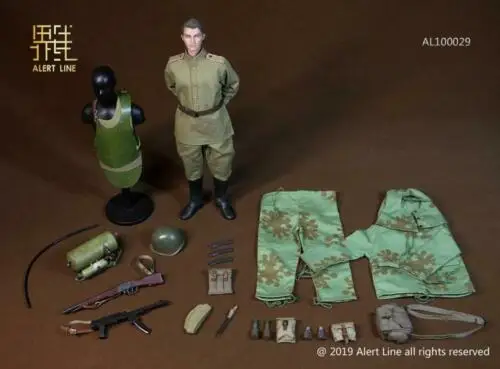 

Alert Line AL100029 WWII World War Soviet Assault Engineer Movable Model Toy