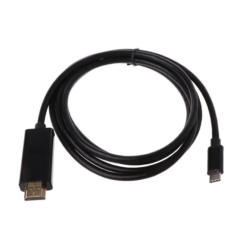 1,8 M высокая скорость Тип C к HDMI видео аудио адаптер конвертер кабель для Macbook Мобильные телефоны Samsung проекторы аксессуары LX9A