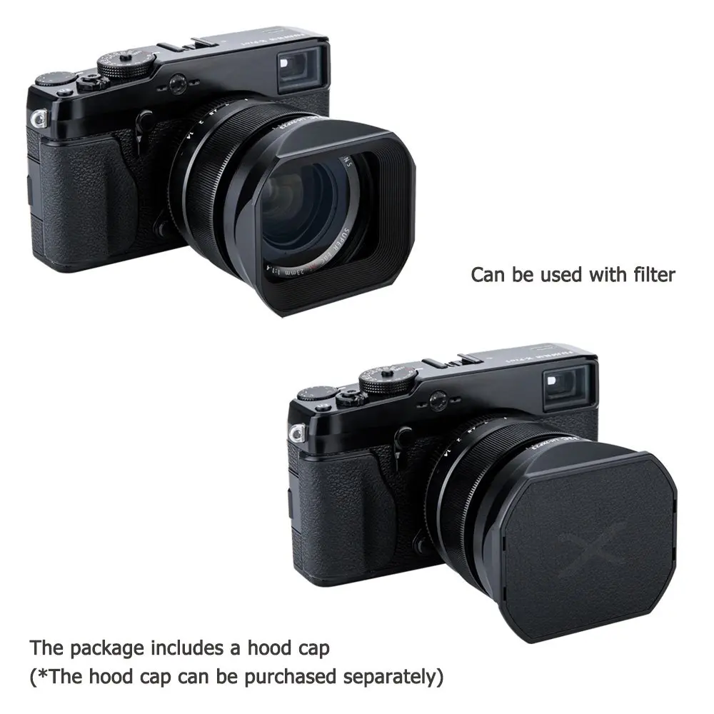 Камера бленда для ЖК-дисплея с подсветкой Fujifilm объектив FUJINON XF 23 мм F1.4 R/XF 56 мм F1.2 R APD X-T3 X-T2 X-T1 X-T30 X-T20 X-T10 X-H1 X-PRO 2 1