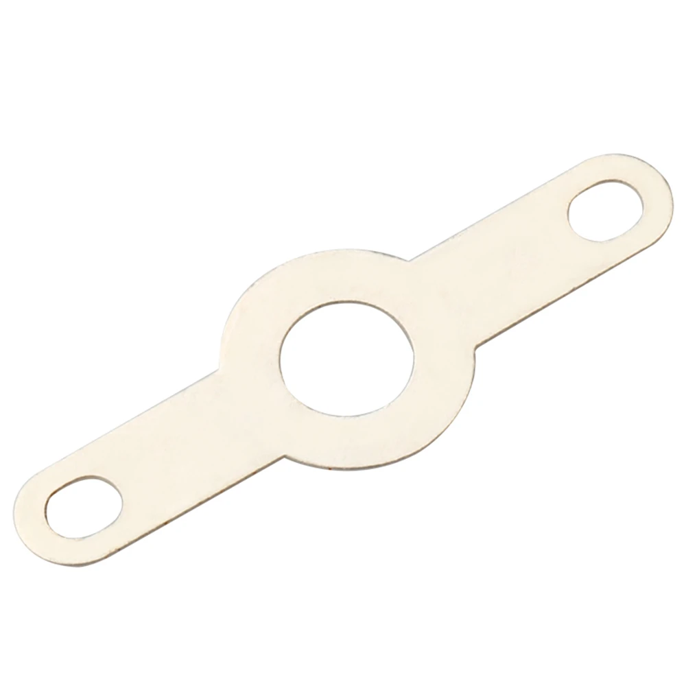 Soldering terminal 50pcs/100Pcs Silver-plated Copper double Head M2.2-M4.2 Circular Weld Washer Welding Sheet Lug