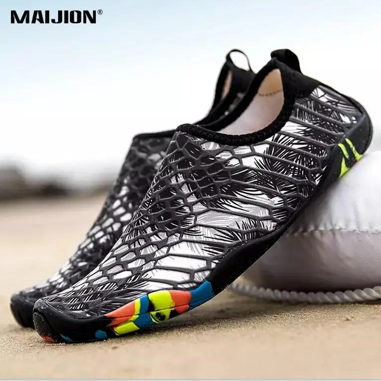 Быстросохнущие треккинговые акватуфли для мужчин и женщин резиновая