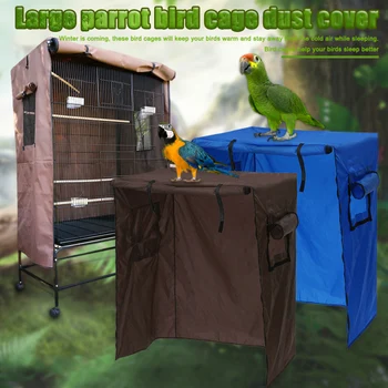 

Parrots Aviary Birds Cage Cover Seed Catcher Guard Bag Waterproof Lightweight Protection LKS99