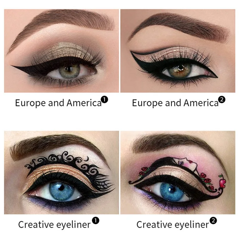 0.6ML Choose Ultimate 1 Pcs Black Long Lasting Eye Liner Pencil Waterproof Eyeliner Smudge-Proof Cosmetic Beauty Makeup Liquid