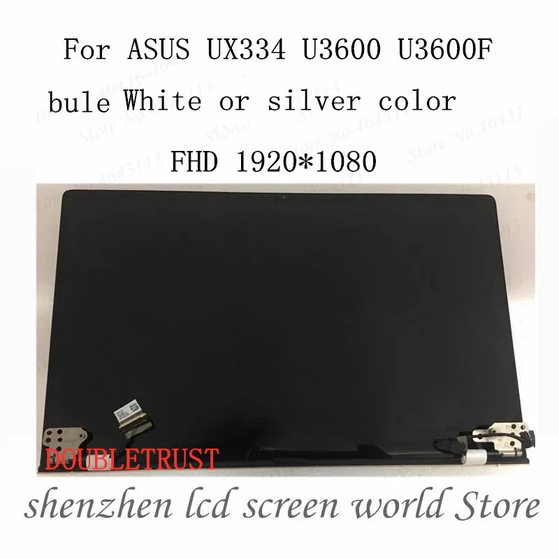 Оригинальная Замена для Asus ZenBook UX334 UX334F полная сборка 13 3 дюймовая ЖК-панель