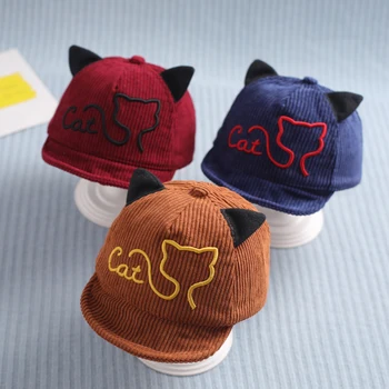 

Baby hats spring and autumn cute Korean version baseball cap boys and girls