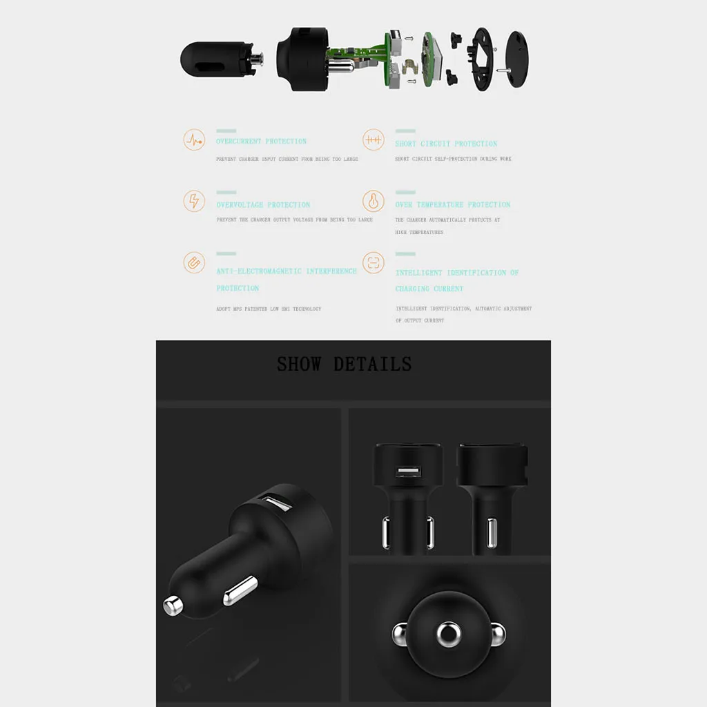 Автомобильный Bluetooth fm-передатчик, двойной usb порт, автомобильное зарядное устройство, автоматический модулятор, mp3-плеер, автомобильный прикуриватель, комплект для громкой связи, новинка 5V3. 1A
