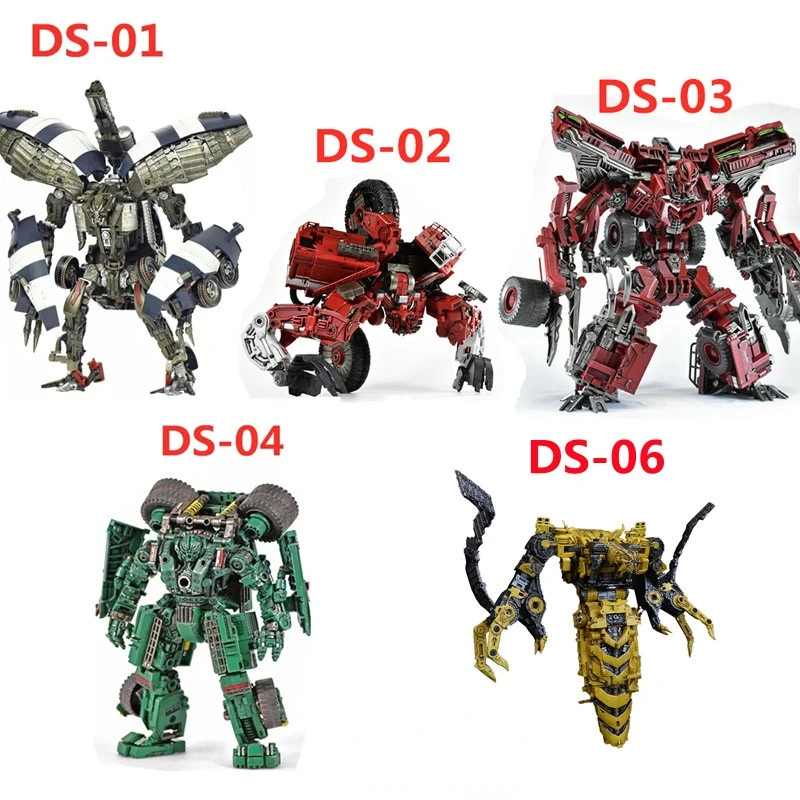 Transformation Devil Saviour Mixmaster DS01 Mixmaster DS02 Scrapper DS04Long Haul DS06 Bonecrusher 8 Fit Deformation Toys dragon ball z toys