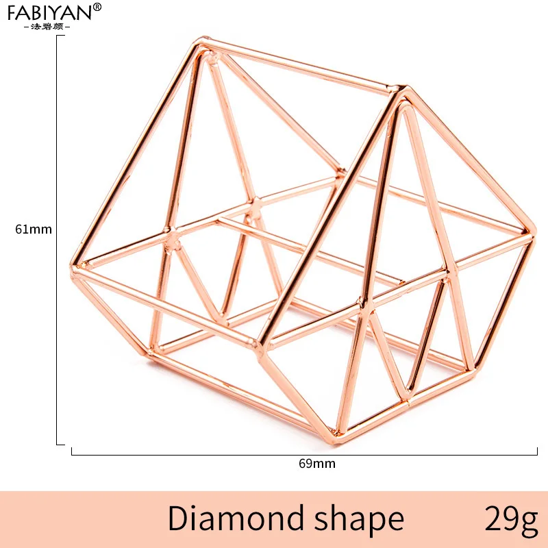 Rose Gold Diamond Держатель для косметики, подставка для блендера, 17 стилей, подставка для хранения, подставка для сушки, губка для макияжа, пустые металлические инструменты, 1 шт - Цвет: Rose Gold Diamond