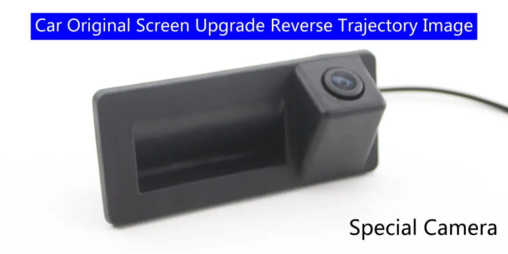 Rear Camera For Volkswagen Jetta Original Car Screen Upgrade Reverse Dynamic Trajectory Image Trunk Handle