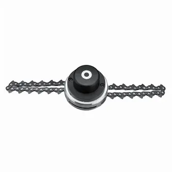 

65Mn Trimmer Head Brush Cutter Trimmer Grass For Lawn Mower 25.4mm Black 1inch