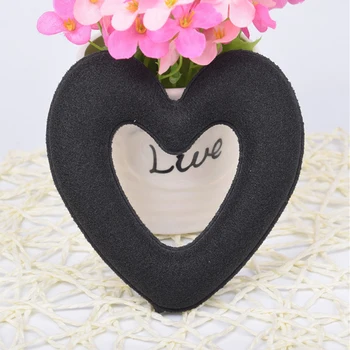 

Unique Bract Head Tiaras Girls Ring Hair Styling Tool Heart Shape Women Sponge Cute Solid Donut Gift Fashion