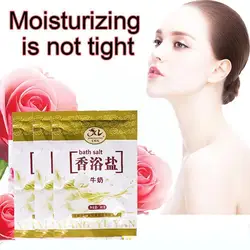 1 Bag Bath Sea Salts Shower Body Foot Massager Skin Essence Care Gift Scruber Rose Powder Exfoliation Spa U2z8