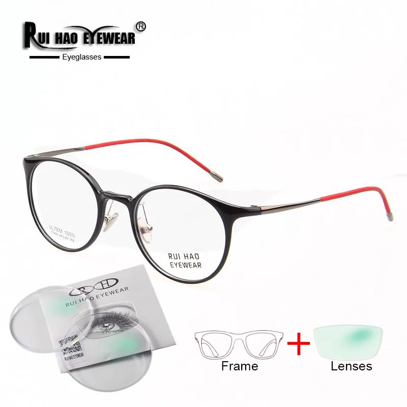 Очки по рецепту унисекс Ultem оправа для очков заполняющие линзы из смолы