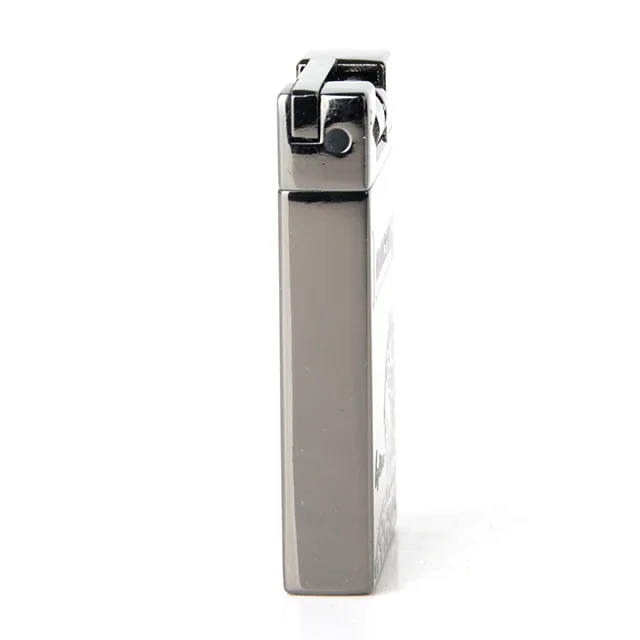 New Compact Jet Lighter Gas Torch Lighter Flat Windproof Metal Cigar Lighter 1300 C Butane Lighter Cigarette Accessories
