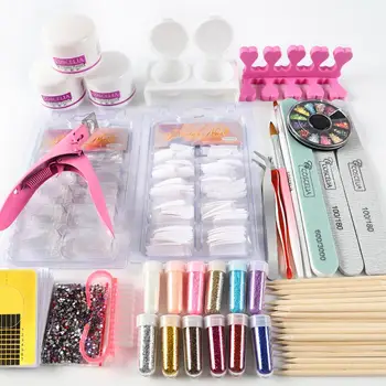 

COSCELIA Manicure Nail Kit Orange Sticks Brushes For Manicure Pusher Nail Art Acrylic Nail Kit All For Manicure Set Tools