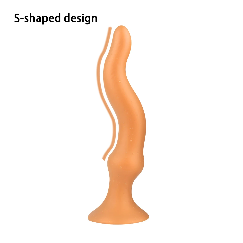 Langer Suer-Analdildo aus Silikon, riesiger weicher Butt Plug, erotisches Sexspielzeug für Erwachsene, für Frauen und Männer, Anus-Dilatator, großer Anal_voghion.com